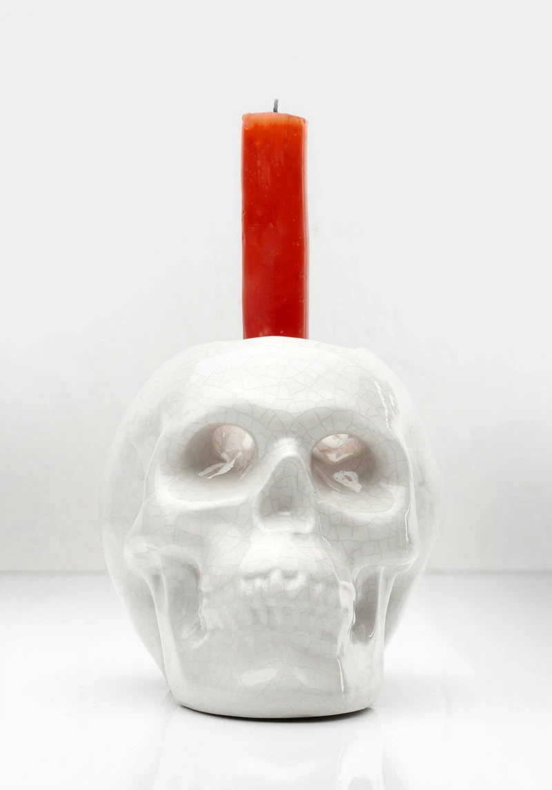 AFT1 CRYING SKULL CANDLE HOLDER 7 AFT1 CRYING SKULL CANDLE HOLDER - Image 7