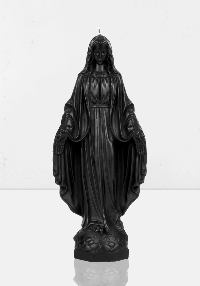 AFT1 MARY CANDLE BLACK 1 AFT1 MARY CANDLE BLACK