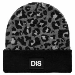 HXC1 FIERCE LEOPARD PATTERN BEANIE