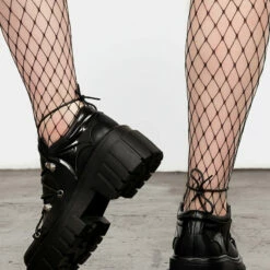 CHI1 Undead Lace Up Loafers -Cheap Disturbia Shop AW22CL131 UNDEAD LACE UP LOAFERS 010 800x