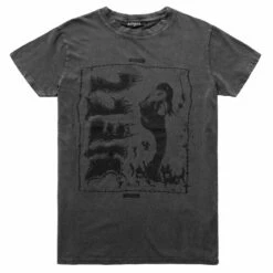 DMT1 Hell Vintage Grey Washed T-Shirt -Cheap Disturbia Shop AW22DM152 Hell Vintage Grey Washed T Shirt 1 800x