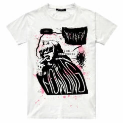 DMT1 Howling Vintage Off White Washed T-Shirt -Cheap Disturbia Shop AW22DM153 Howling Vintage Off White Washed T Shirt 01 800x