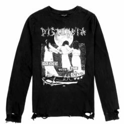 DMT1 Dance With The Devil Long Sleeve T-Shirt -Cheap Disturbia Shop AW22DM243 Dance with the Devil Mens Long Sleeve T Shirt 800x