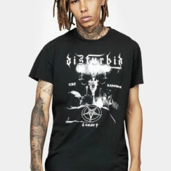 DMT1 Kingdom Washed T-Shirt -Cheap Disturbia Shop AW22DM246 KINGDOM WASHED MENS T SHIRT 004 800x