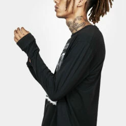 DMT1 Raise The Dead Washed T-Shirt -Cheap Disturbia Shop AW22DM247 RAISE THE DEAD WASHED MENS T SHIRT 004 800x