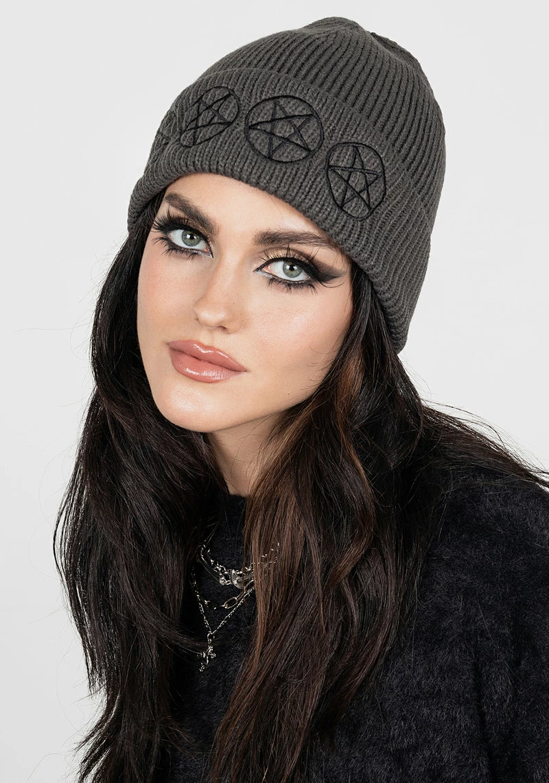 HXC1 Manon Embroidered Fisherman Beanie 1 HXC1 Manon Embroidered Fisherman Beanie