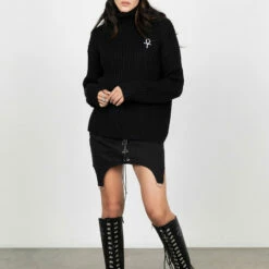 HXC1 Spinneret Embroidered Pom Pom Beanie -Cheap Disturbia Shop AW22HXC191 SpinneretEmbroidedPomPomBeanie 3 800x