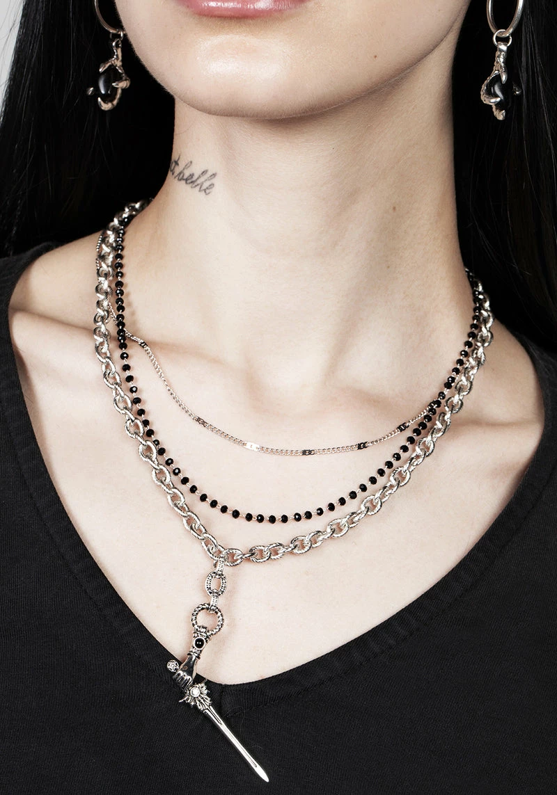 TOU1 Nimue Multichain Necklace 5 TOU1 Nimue Multichain Necklace - Image 5