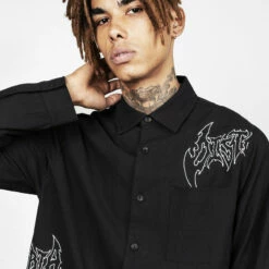 LVT1 Dungeon Shirt -Cheap Disturbia Shop AW22LV01M Dungeon Shirt 008 1f4fb025 7bc4 4fc1 a8fe 791c617f5a26 800x