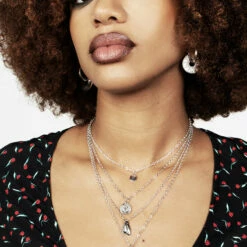 TOU1 Runes Multichain Necklace -Cheap Disturbia Shop AW22TS19 Runes Multichain Necklace 002 800x