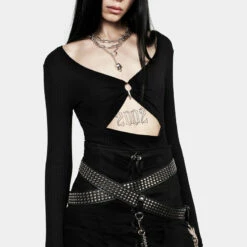 YHU1 Infinity Studded Wrap Hip Belt