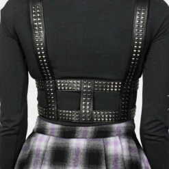 YHU1 Infinity Studded Harness -Cheap Disturbia Shop AW22YH86 Infinity Studded Harness 002 800x