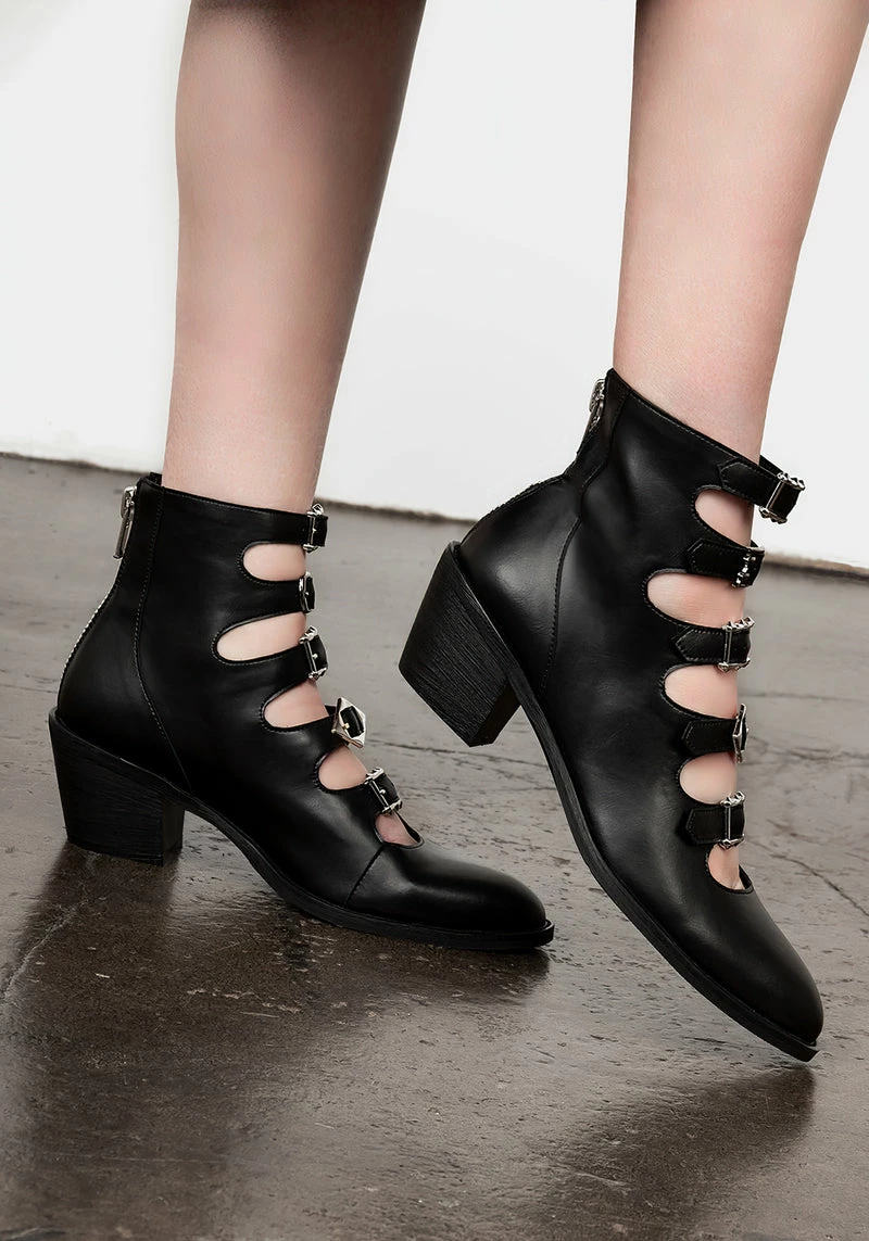 CHI1 BRIDGET BUCKLED BOOTS 10 CHI1 BRIDGET BUCKLED BOOTS - Image 10