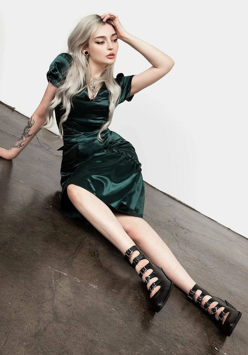 CHI1 BRIDGET BUCKLED BOOTS 3 CHI1 BRIDGET BUCKLED BOOTS - Image 3