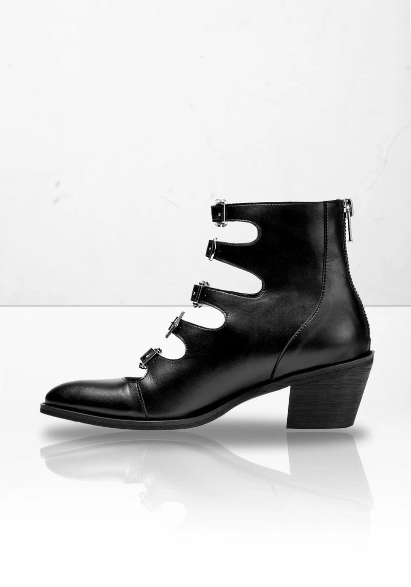 CHI1 BRIDGET BUCKLED BOOTS 7 CHI1 BRIDGET BUCKLED BOOTS - Image 7