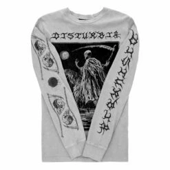 DDS1 THANATOS LONG SLEEVE T SHIRT -Cheap Disturbia Shop SS22DD01M Thanatos Long Sleeve T Shirt D04 800x