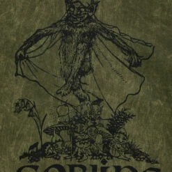 DMT1 Goblins Green Acid Wash Short Sleeved Hoody -Cheap Disturbia Shop SS22DM397 Goblins Green Acid Wash Hoody T shirt3 800x