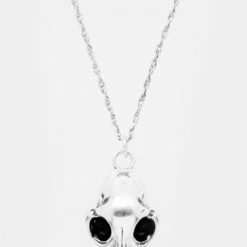 TOU1 Sphynx Silver Pendant Necklace 21 TOU1 Sphynx Silver Pendant Necklace -Cheap Disturbia Shop SS22TS06 Sphynx Silver Pendant Necklace 2 800x
