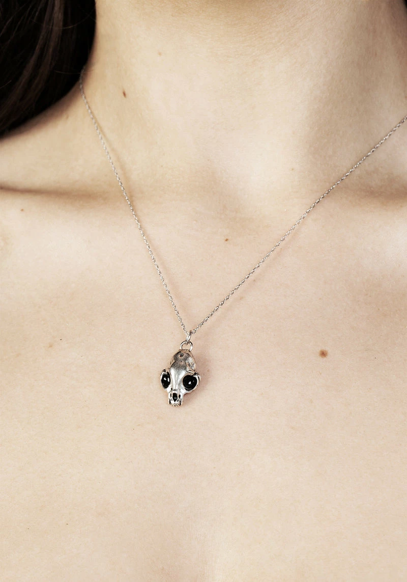 TOU1 Sphynx Silver Pendant Necklace 1 TOU1 Sphynx Silver Pendant Necklace