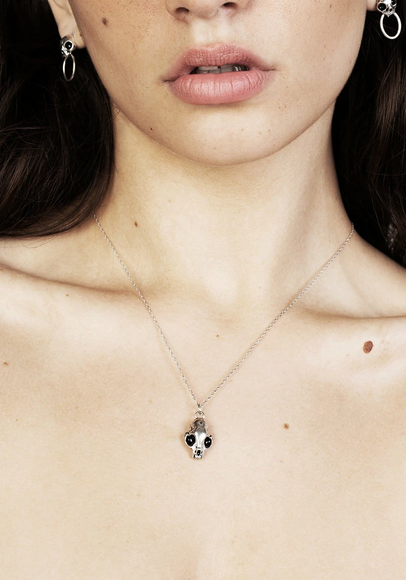 TOU1 Sphynx Silver Pendant Necklace 3 TOU1 Sphynx Silver Pendant Necklace - Image 3