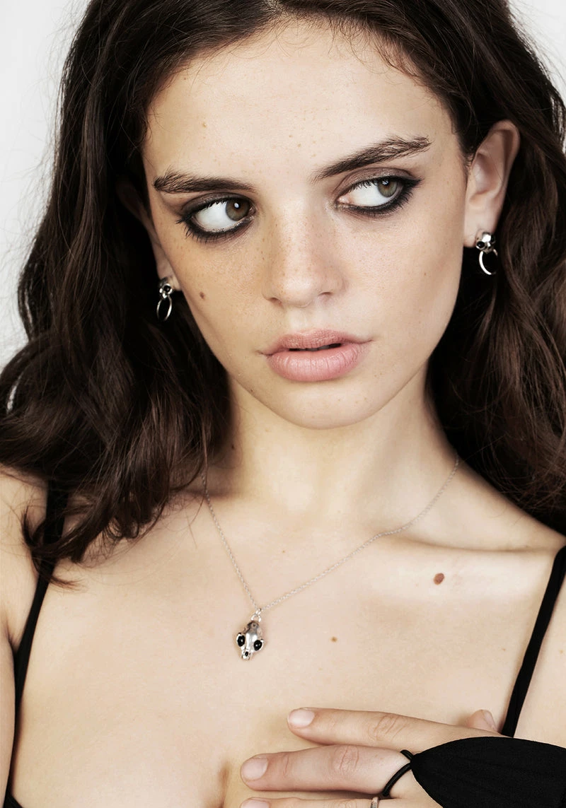 TOU1 Sphynx Silver Pendant Necklace 6 TOU1 Sphynx Silver Pendant Necklace - Image 6