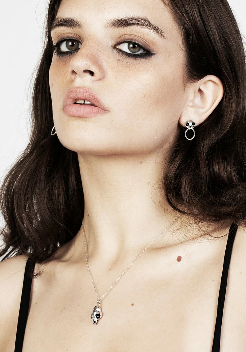 TOU1 Sphynx Silver Pendant Necklace 7 TOU1 Sphynx Silver Pendant Necklace - Image 7