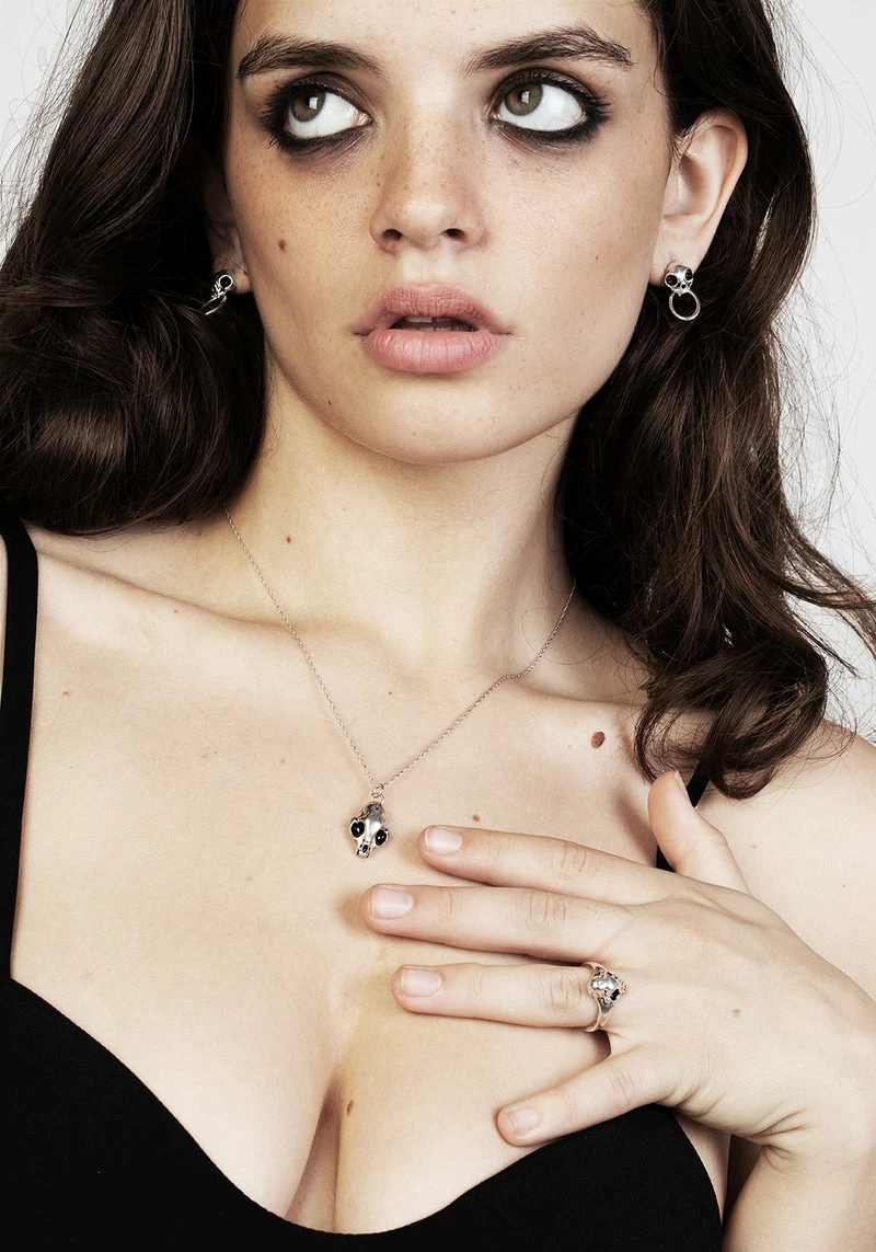 TOU1 Sphynx Silver Pendant Necklace 8 TOU1 Sphynx Silver Pendant Necklace - Image 8