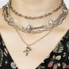 TOU1 Lazarus Multi-Chain Necklace 16 TOU1 Lazarus Multi-Chain Necklace -Cheap Disturbia Shop SS22TS12 Lazarus Multichain Necklace 003 800x