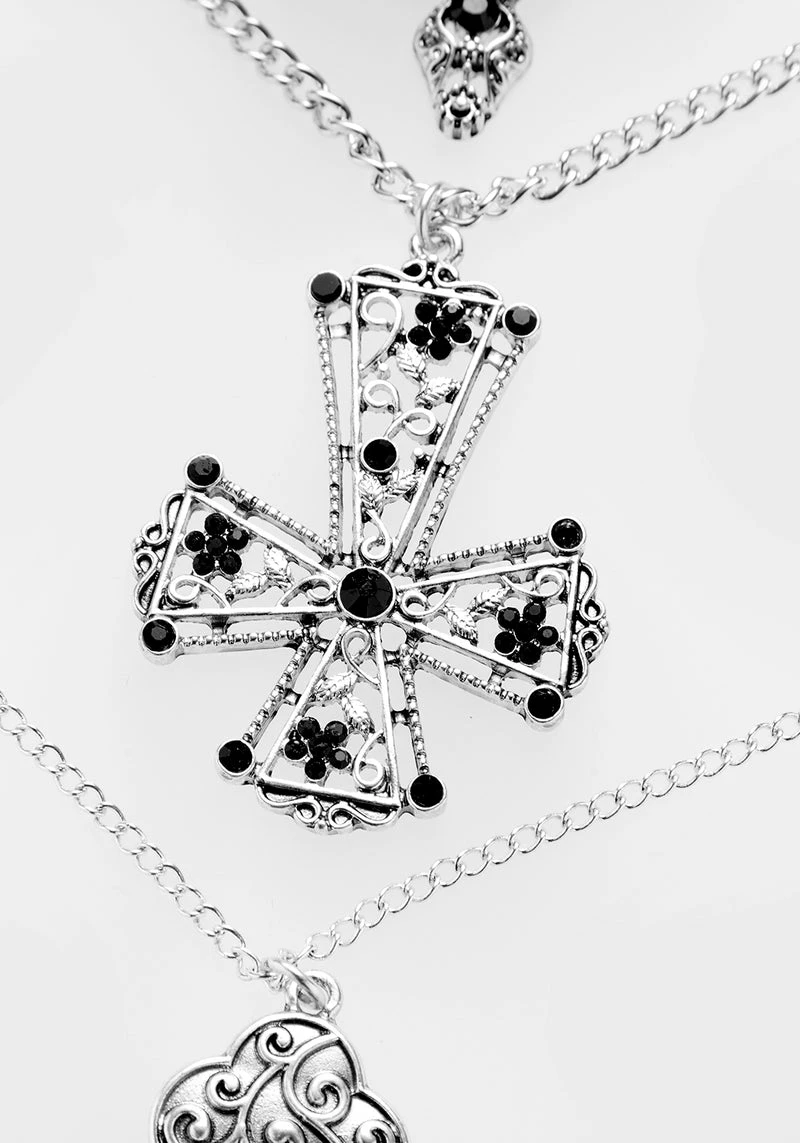 TOU1 Confession Multi-Chain Necklace 6 TOU1 Confession Multi-Chain Necklace - Image 6