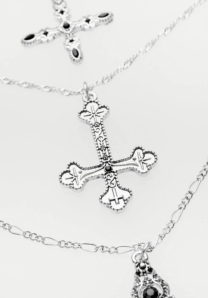 TOU1 Confession Multi-Chain Necklace 8 TOU1 Confession Multi-Chain Necklace - Image 8