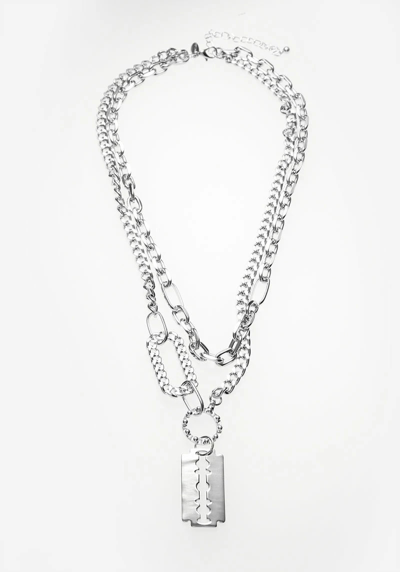TOU1 Blade Multi-Chain Necklace 4 TOU1 Blade Multi-Chain Necklace - Image 4