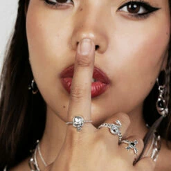 TOU1 Morbid Ring Set 13 TOU1 Morbid Ring Set -Cheap Disturbia Shop SS22TS34 Morbid Ring Set 004 800x