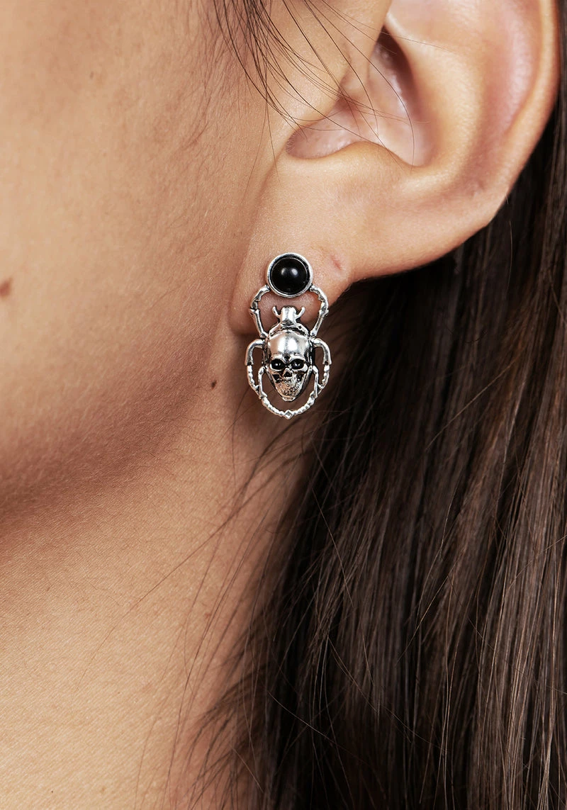 TOU1 Scarab Earrings 2 TOU1 Scarab Earrings - Image 2