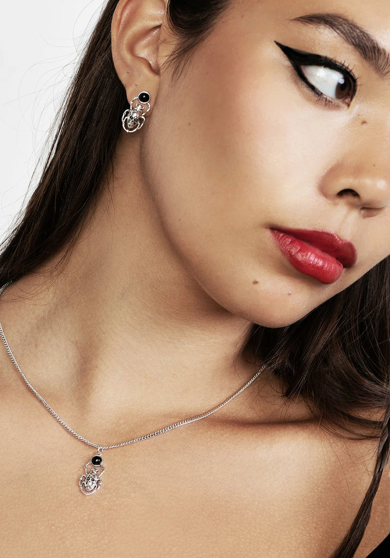 TOU1 Scarab Earrings 6 TOU1 Scarab Earrings - Image 6