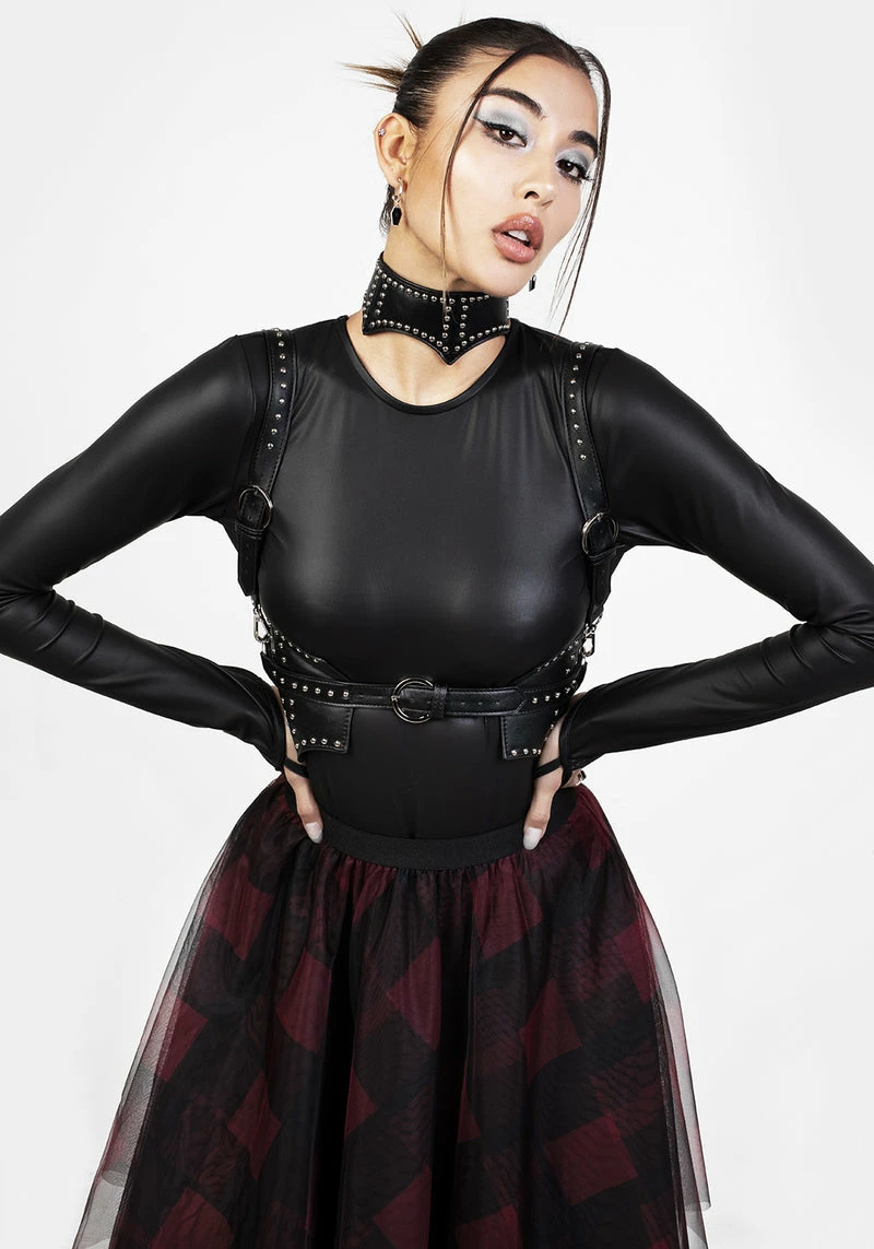 YHU1 COUNTESS STUDDED HARNESS 5 YHU1 COUNTESS STUDDED HARNESS - Image 5