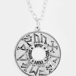 TOU1 Runes Multichain Necklace -Cheap Disturbia Shop TS19 runes multi chain necklace 3 800x