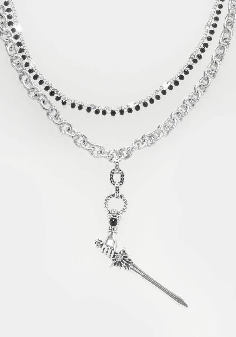 TOU1 Nimue Multichain Necklace 2 TOU1 Nimue Multichain Necklace - Image 2